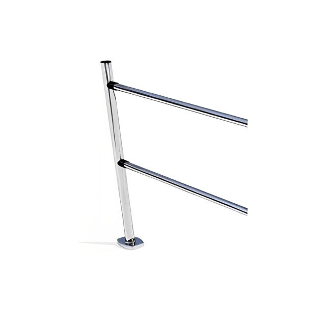 Poteau pour barre de guidage